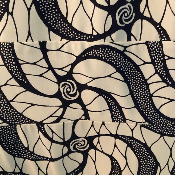 J. McLaughlin Navy and White Dress - Picture 6 of 9